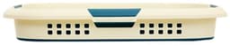 5Five wasmand - opvouwbaar - kunststof - 70 Liter - blauw/wit - 60 x 44 x 28 cm - met handvatten - huishouden / camping — thumbnail 5