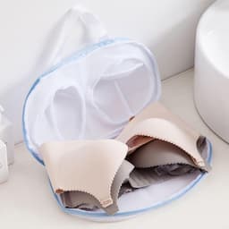 Stevige Waszak voor Lingerie en Sportbeha's - Bescherm je Delicate Kleding met Mesh Ontwerp en Zachte Reiniging — thumbnail 3