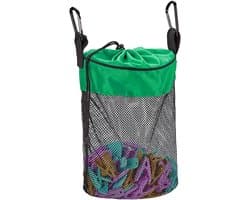 Wasknijper Tas - Wasgerei Opberger - Buiten Wassen - Mesh Structuur - 30x20 cm - Groen