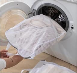 3D waszak, speciale anti-vervormingsnetzak voor wasmachine, wasnetzak, tas voor beha's en ondergoed - 2 Stuks - Wit — thumbnail 5