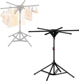 ApexArte® Droogmolen met Voet voor Camping & Thuis - Wasrek Staand - Droogrek Inklapbaar — thumbnail 1