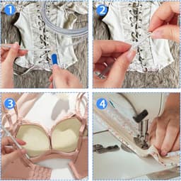 Spiraal metalen ribben 39" x 0.2" - Flexibel staal - 30 boning tips - Ideaal voor corsetten - ShopVlot — thumbnail 4