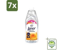7 x Lenor Strijkwater Summer Breeze 1 liter - Grootverpakking - Strijkwater Summer Breeze - Zomerse Geur - Textielverfrisser - Wasgoed Geur - Kleding Verzorgen