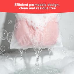 Solidchoice - Set van 6 Grote Mesh Waszakken met Ritssluiting — thumbnail 3