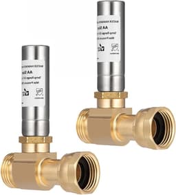 Messing Waterslagdemper - Waterhamer Arrestor - Geluidsdemping Leidingen - Massief Messing Constructie - 3/4 Inch - Goud — thumbnail 1