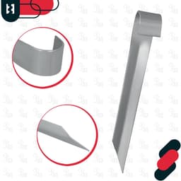KOTARBAU® 4 Stuks - Grondankers voor Trampoline - Trampoline Ankers 350 mm - Bodemankers - Verzinkte Grondankers - Zilver — thumbnail 5