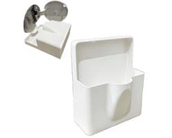 Lekbak Wasmachine - Afvoerbak voor wasmachine - Afvalwaterbak van de wasmachine - Afvalwateropvangbak - Geschikt voor wasmachines - Universeel - Wit - Kunststof