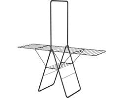 Wasophoogte® Wasrek - Droogrek - Rekkie plus Zwart - 25m drooglengte