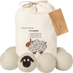 Goodivery® - Droogballen - Aroma Diffuser - Wol Drogerballen - Droogballen voor Wasdrogers - 24x16x7cm - Wit — thumbnail 1