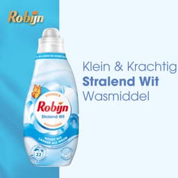 Robijn Klein & Krachtig Classics Vloeibaar Wasmiddel - Stralend Wit - met natuurlijk witserum en 81% biologisch afbreekbare ingrediënten* - 8 x 22 wasbeurten — thumbnail 2
