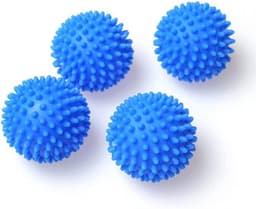 Drogerballen - Drogerballen voor wasdrogers - 4 Stuks Droger ballen - Wasdrogerballen - Blauw — thumbnail 4
