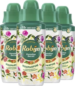Robijn - Intense Wasparfum - Paradise Secret -4 flessen x 342 ml — thumbnail 5