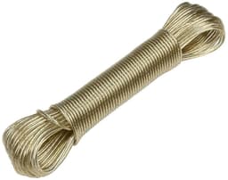 Benson Waslijn incl. 13 knijpers - 2x - elastisch van 190 tot 330 cm - met haken — thumbnail 2