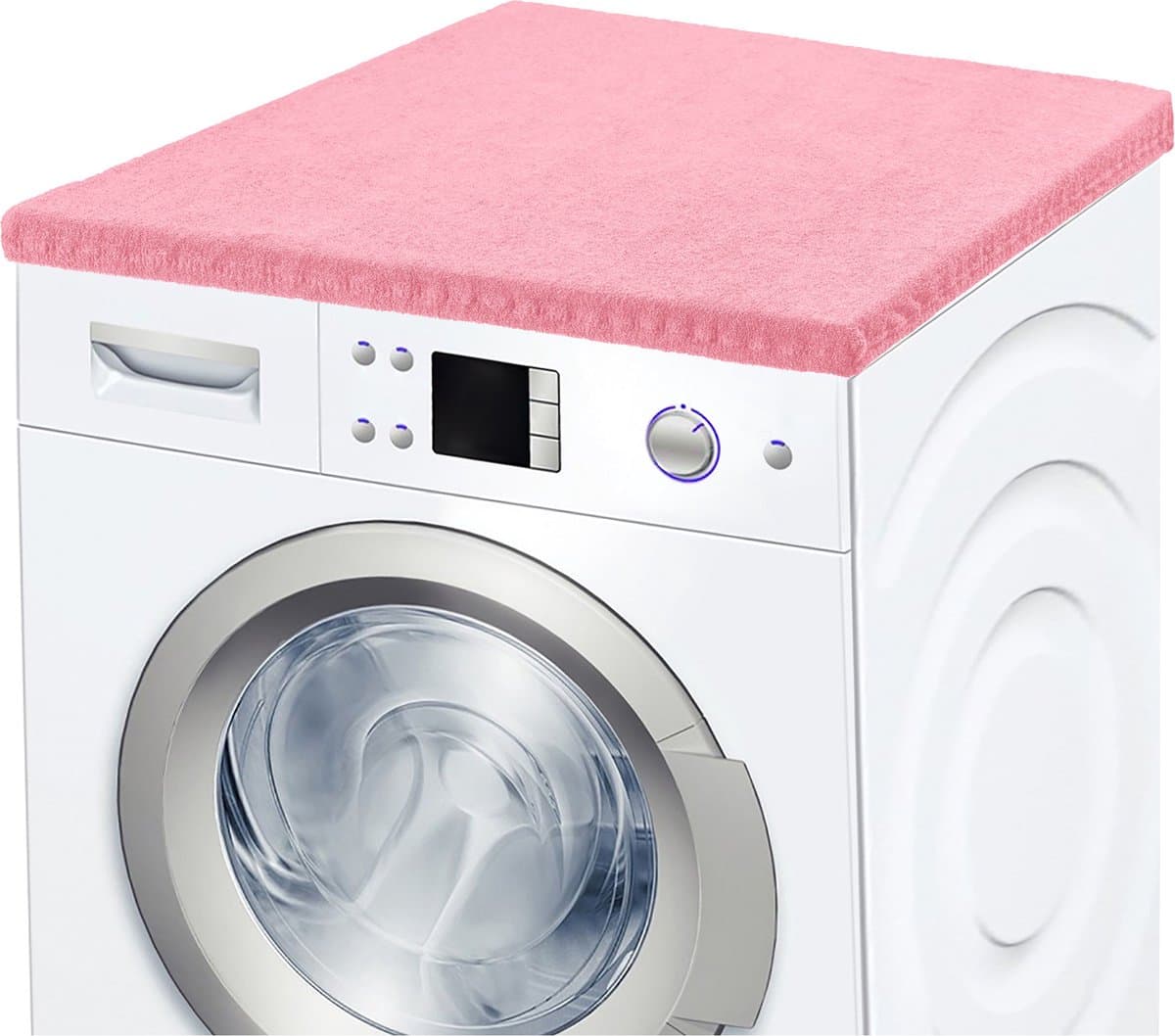 Garronda Wasmachine Overtrek 50x60 cm - Wasmachine Coating - Droger Hoes - Beschermer Cover - Lichtroze - MX-907 — afbeelding 1