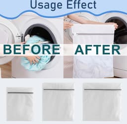 Praktische Set van 3 Wasnetten voor Optimale Kledingbescherming en Reizen — thumbnail 2