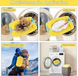 Multifunctionele Wasnet Waszak voor Wasmachine - Dikke Schoenen Bescherming - Wasmachine en Wasdroger - Schoen Waszak Net — thumbnail 5