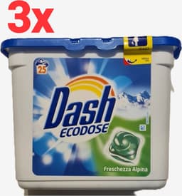 Dash pods Ecodose Alpina Pods - Wasmiddel - 75 wasbeurten (3x25 pods)- Voordeelverpakking — thumbnail 1
