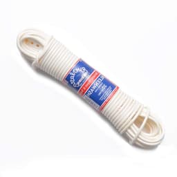Witte Waslijn - Kledinglijn PVC - Kleding Drogen - Extra Dik - 10 Meter - Wit — thumbnail 1