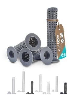 Zeefhuls Composietmortel - Kunststof Ankerhuls Injectiemortel - Betrouwbare Ankerbevestiging - Fijne Netstructuur Mortelbesparing - 12 x 60 mm 10 stuks — thumbnail 1