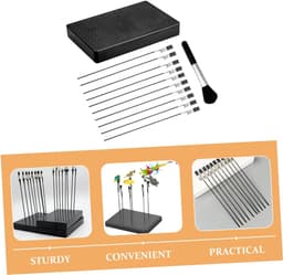 Verf Clips - Krokodillenklemmen - Modelbouw Kleuren - Set van 4 - 18.5 cm - Zwart — thumbnail 3