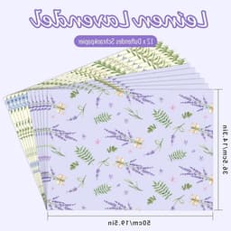 Geurend Kastpapier - Lade Inserts - Kleding Opfrissen - Linnen Lavendel Geur - 36.5 x 50 cm - Lavendel & Linnen — thumbnail 2