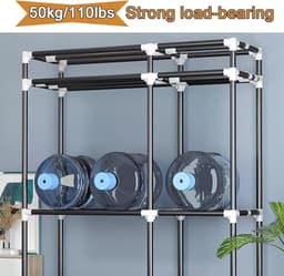 Verwarmd Wasrek - Elektrische Droger - Snel Kleding Drogen - Grote Capaciteit - 163 cm Hoog - Wit — thumbnail 4