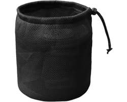 Wasknijperzak Opbergtas - Klemzak Netzak - Outdoor Activiteiten - Geïntegreerd Ventilatiesysteem - 29 x 35 cm - Zwart