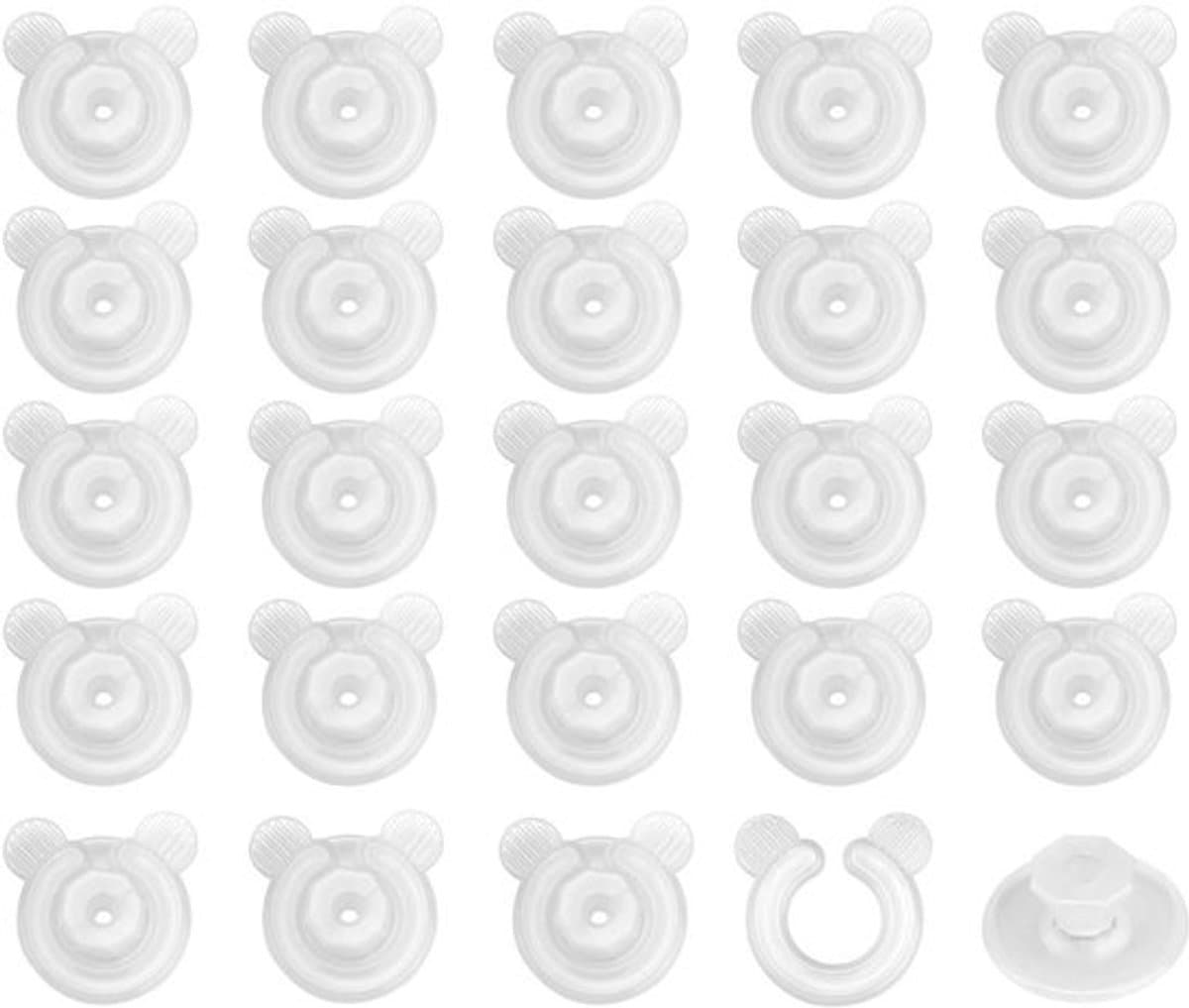 Dailygoods- Dekbedovertrekclips 24 Stuks - Antislip - Naaldloos — afbeelding 1
