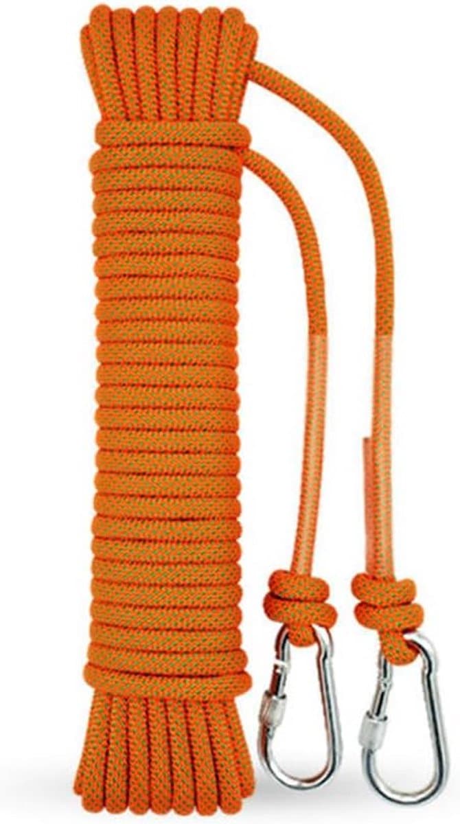 Sterke Waslijn met Stalen Kern - 5 tot 13 Meter - Met Haken en Clips — afbeelding 1