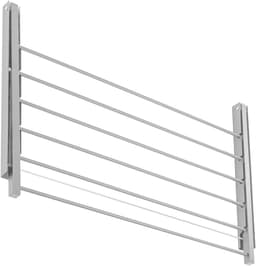 Wandwasdroger - Droogrek muur - Kleding drogen - Inklapbaar ruimtebesparend - 60 cm breed - Wit — thumbnail 5