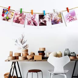 50 stuks kleurrijke houten wasknijpers 2,75 inch – Geel – Multifunctionele clips voor decoratie, foto’s en knutselen — thumbnail 3