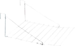 Droogrek voor Balkon en Wasruimte - 7 Meter Drooglengte — thumbnail 1