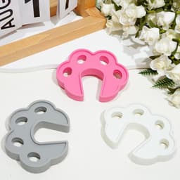 3 stuks Wasmachine Deuropener - Silicone Voorlader Wasmachine Deuropener Stopper - Droger Vaatwasser Washok Deuropsteun Accessoires voor Goede Ventilatie en Gebruiksgemak — thumbnail 2