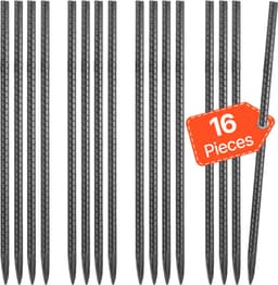 VEVOR 16-pack I-type Grondankers Grondnagels Tentharingen 406,4mm — thumbnail 1