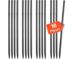 VEVOR 16-pack I-type Grondankers Grondnagels Tentharingen 406,4mm