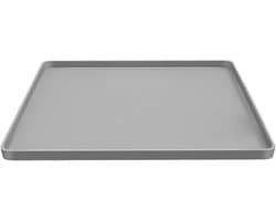 Afdruipbak Wasmachine - Lekbak Apparaat - Apparaat Beschermen - Absorberend Siliconen - 60 x 60 cm - Grijs