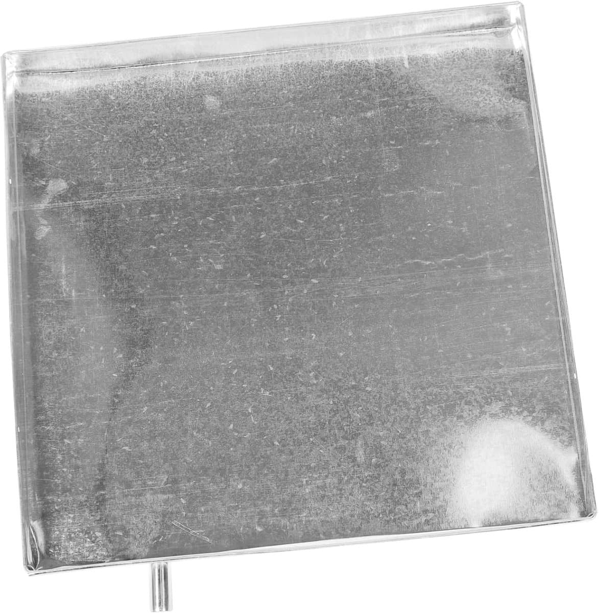 Afvoerbak Airco - Lekbak Condenswater - Voorkomt Lekkage - Stabiel Ontwerp - 44 x 40 x 3 cm - Zilver — afbeelding 1