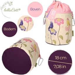 Softgrip Wasknijpers - Antislip Clips - Kleding Drogen - 48 Stuks Set - 70mm Lengte - Meerkleurig Vogelbloem — thumbnail 2