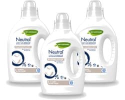 3 x Neutral – Wasverzachter – Parfumvrij – 750 ml - Voordeelverpakking - 3 stuks
