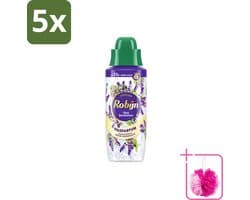 5 x Robijn – Wasparfum – Intense Spa Sensation – 342 ml - Bulkverpakking - Wasparfum - Douchemop - Geur