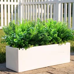 Zoals echt 18 stuks kunstplanten buiten kunstmatige balkonplanten groen kunstgrassen UV-bestendige kunstplanten voor buiten binnen tuin huis decoratie — thumbnail 2