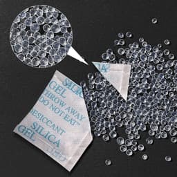 Gel zak voor het bewaren van levensmiddelen, luchtvochtigheid, 100 verpakkingen, silicagel sachets droogmiddel, levensmiddelenkwaliteit, vochtabsorberend, luchtontvochtiger — thumbnail 4