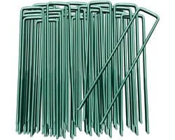 Set van 50 U-vormige Grondankers voor Tuin en Tent