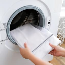 4x Wasmanden Set - Beschermt Kleding in Wasmachine - Wit — thumbnail 2