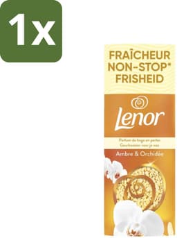 Lenor – Geurbooster – Amber & Orchidee – 12 Wasbeurten – 155 g - 1 stuk — thumbnail 1