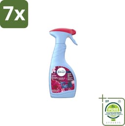 7 x Febreze – Textielspray – Robijn Jasmijn – 500 ml - Grootverpakking - Textielverfrisser - Textielgeur - Geurverwijdering - Jasmijngeur - Robijngeur — thumbnail 1