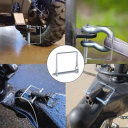 Pijpklepplinten 5 stuks 8 mm klapsplint met borgpen voor tuin en haken — thumbnail 4