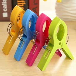 Grote Wasknijpers - Dailygoods- Strandhanddoekclips 12 Stuks — thumbnail 4
