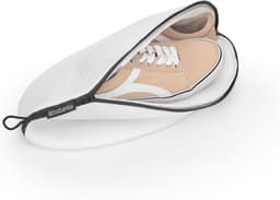 - Waszak Sneakers - Gazen Waszak voor Wasmachine - Beschermend voor Schoenen - Ritssluiting met Beschermend Ritsslot - Zachte Schuimlaag - Wasbenodigdheden - White - 25 x 23,5 x 46 cm — thumbnail 4