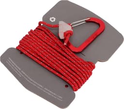 Hangende Waslijn - Reis Waslijn - Buiten Drogen - Reflecterend Touw - 4 Meter - Rood — thumbnail 5
